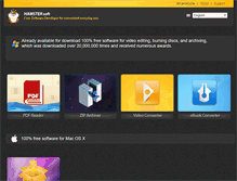 Tablet Screenshot of hamstersoft.com